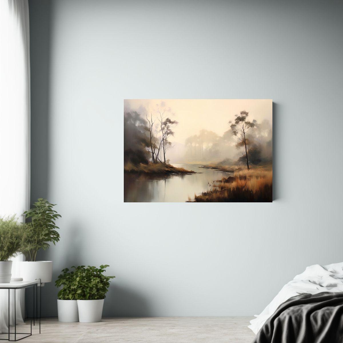 Cuadros Modernos Destacan El Juego Hipnótico De Luz Y Sombr 50x40cm-2