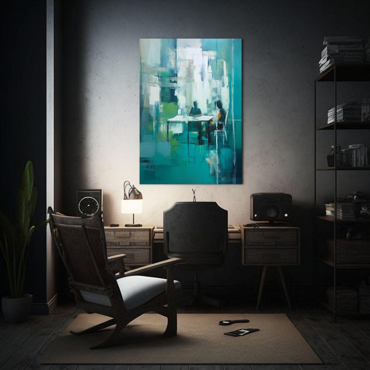 Cuadro Concepto Época: Pintura En Capas Al óleo 50x75cm-2