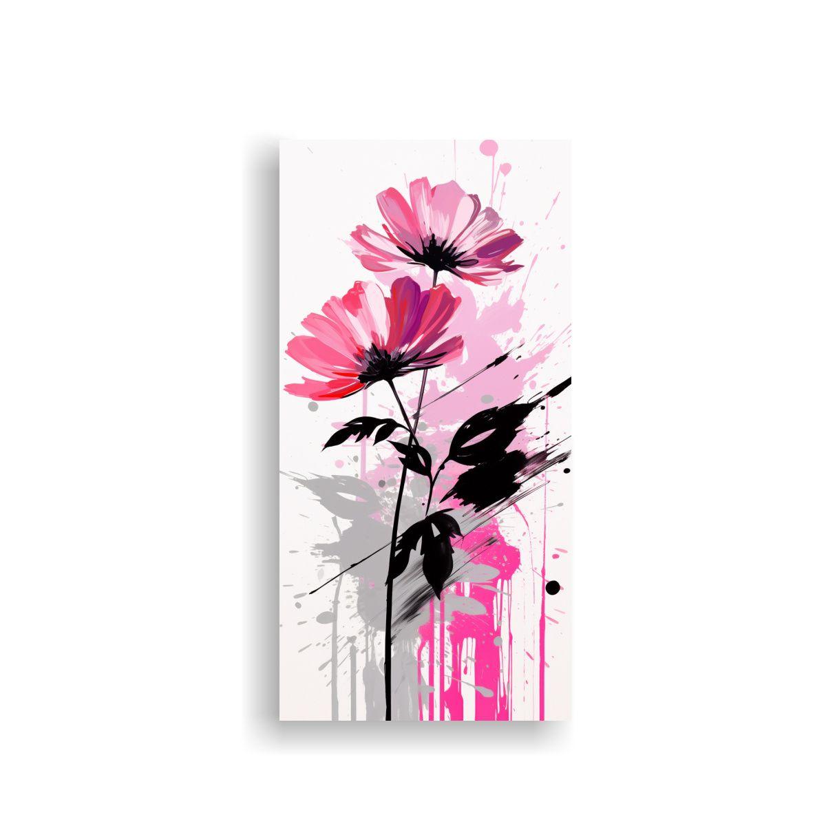 Cuadro Tema Vitalidad Atmosfera Neonoir Estilo 50x100cm-0