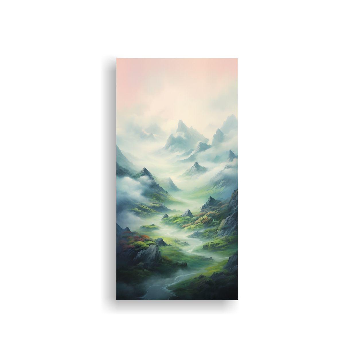 Arte Vintage Minimalismo Esencia Abstracta 60x120cm-0
