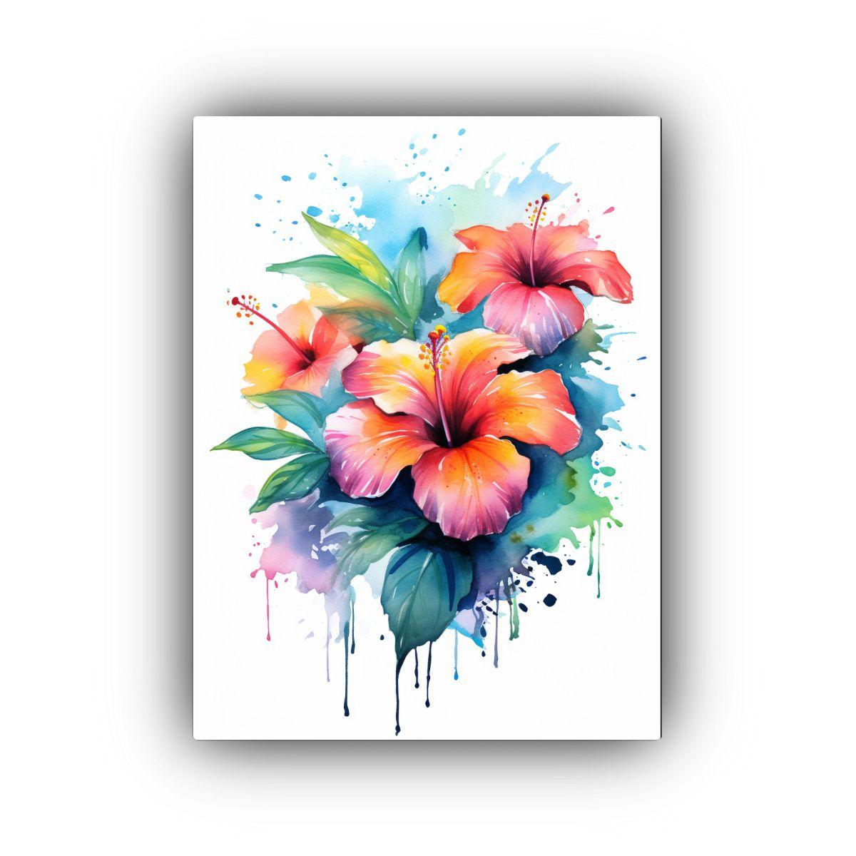 Pinturas De Decoración Arte Hermoso Naturaleza 50x75cm-0
