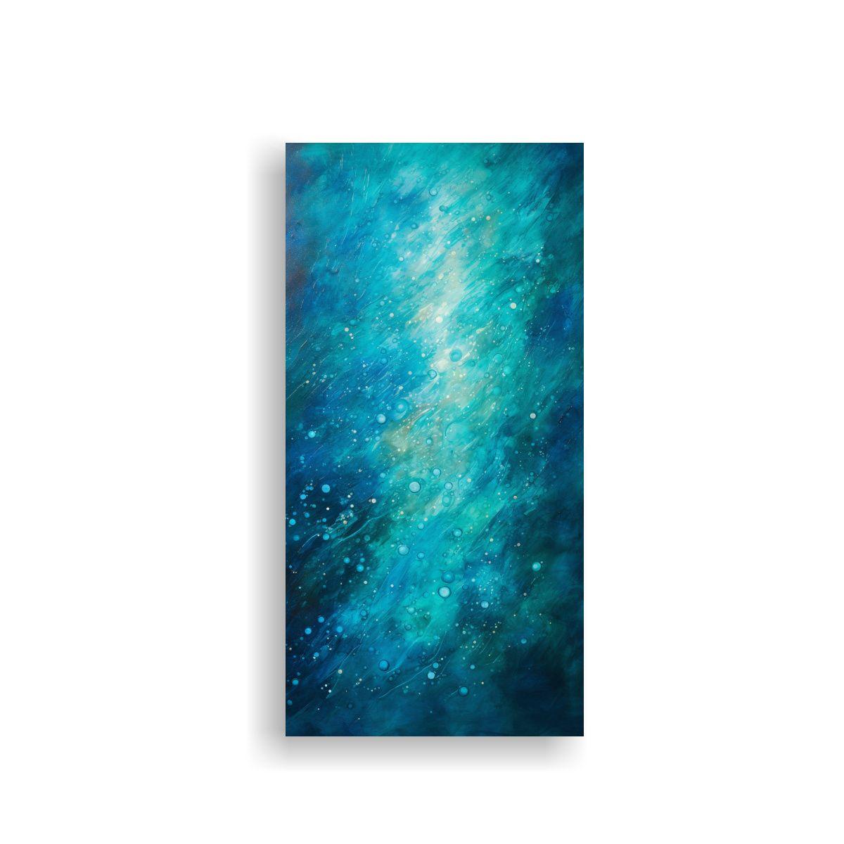 Pintura Decorativa Estilo Puntillismo Luminoso De  30x60cm-0