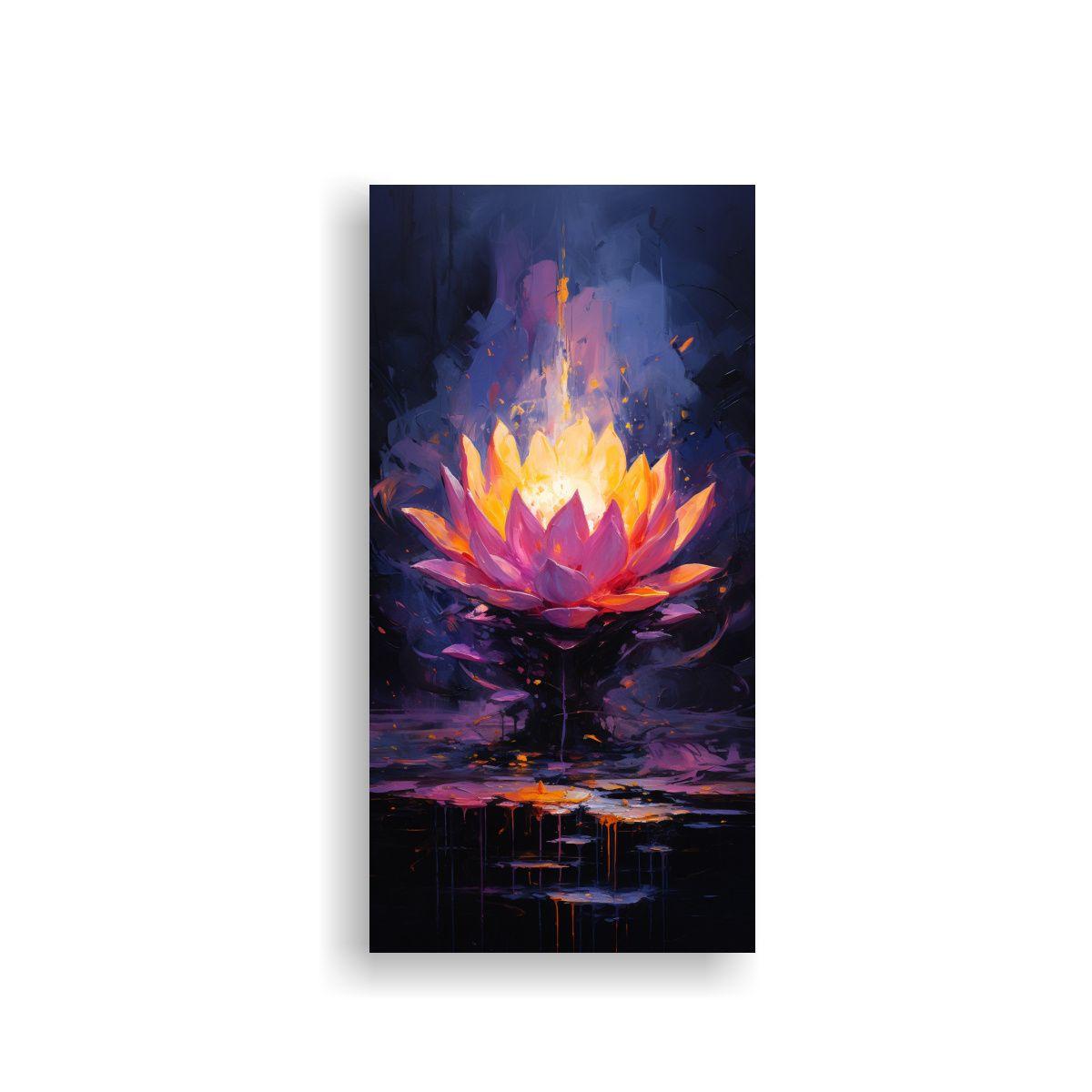 Lienzo De Tela Concepto De Impacto Visual: 70x140cm-0