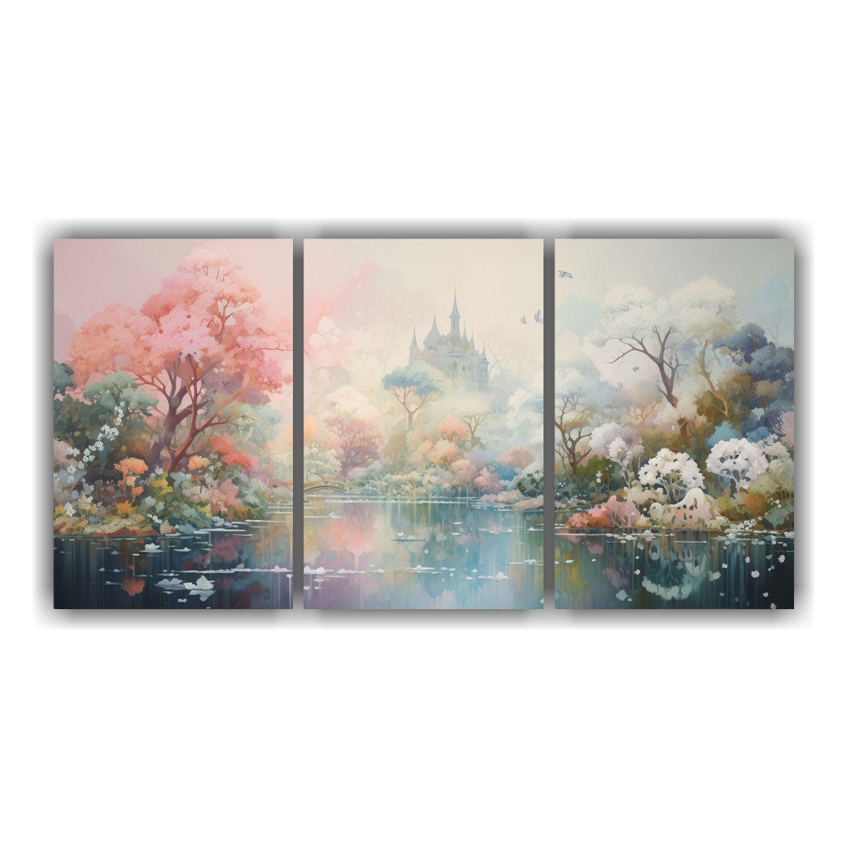 Pinturas Decorativas En Bastidor Con Movimiento 240x120 Cm-0
