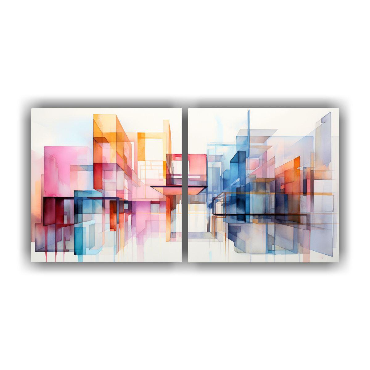 Cuadros De Decoración De Reinterpretación 80x40 Cm-0