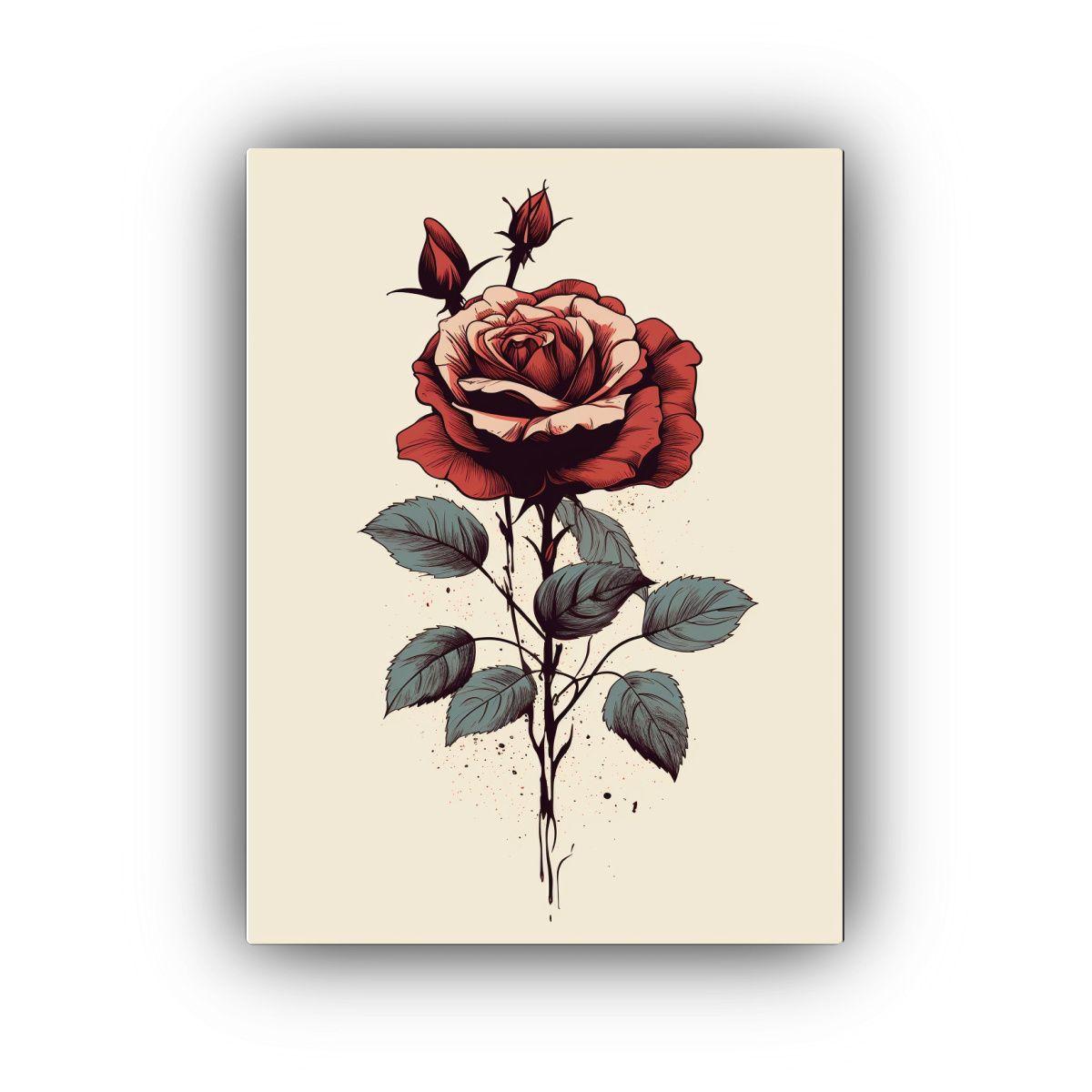 Pintura De Lienzo En Colores Vivos 50x65cm-0