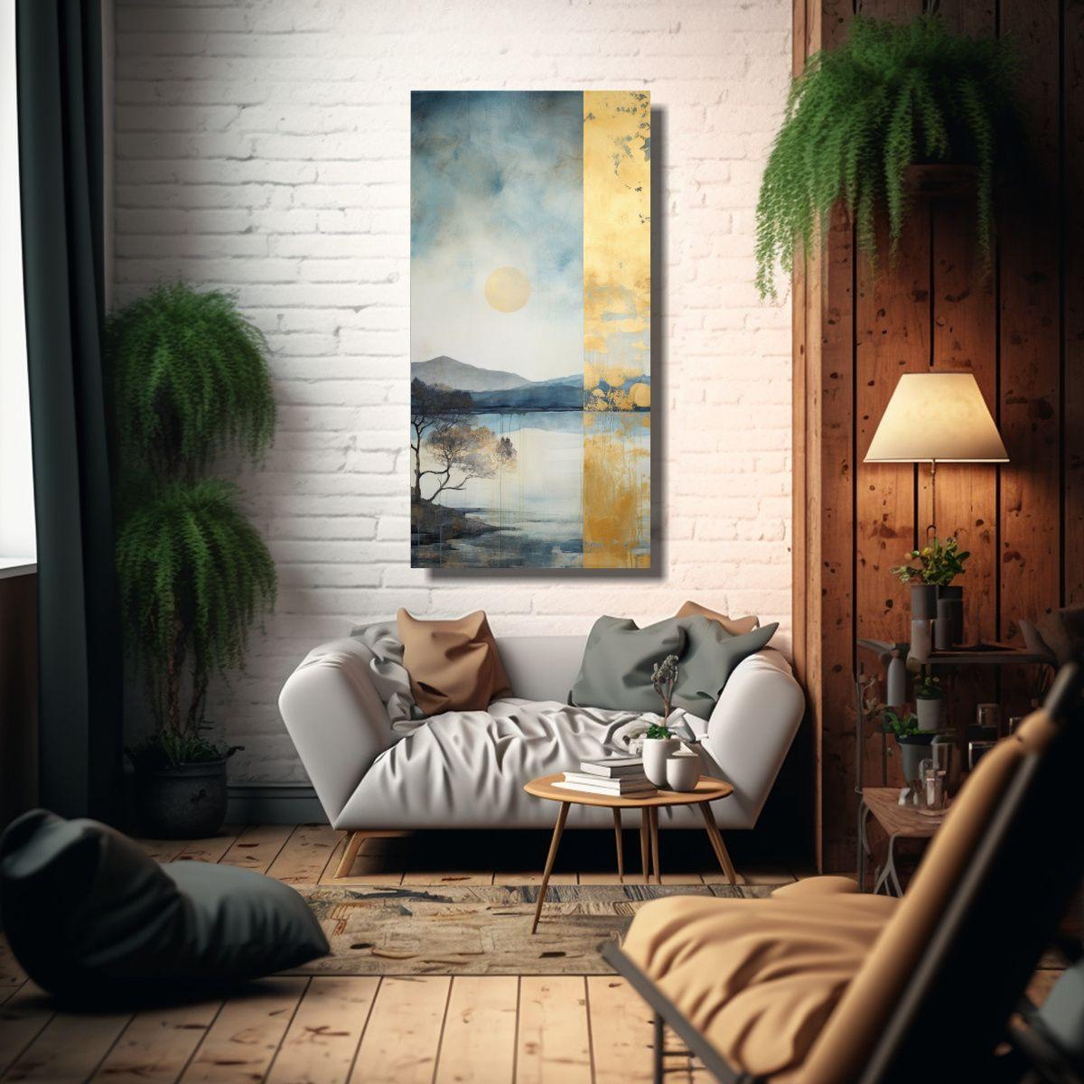 Pintura Mural Arte Callejero Con Acuarela Blanco, 60x120cm-2