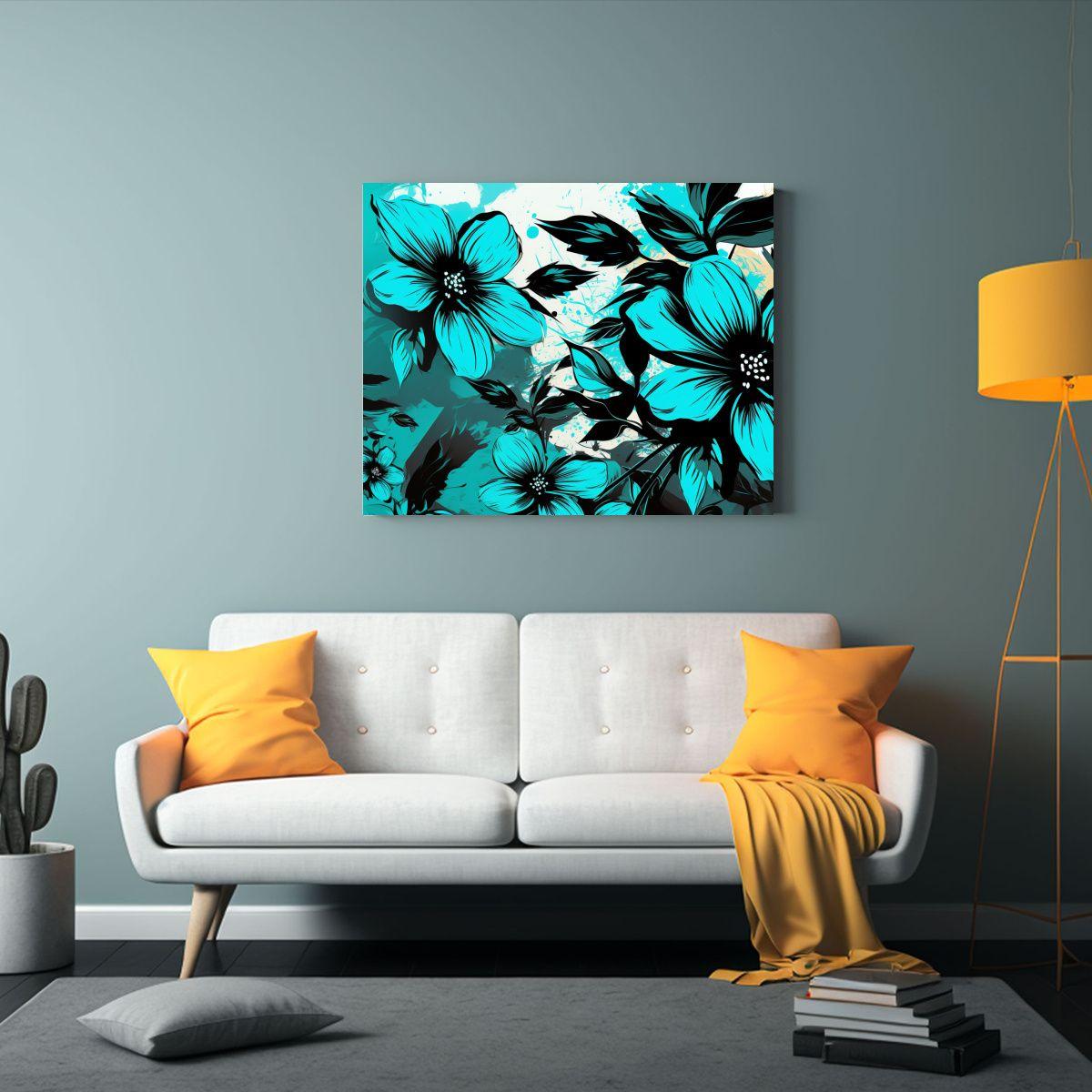 Cuadros De Decoración En Arte Abstracto Con Temática De Co 50x40cm-2