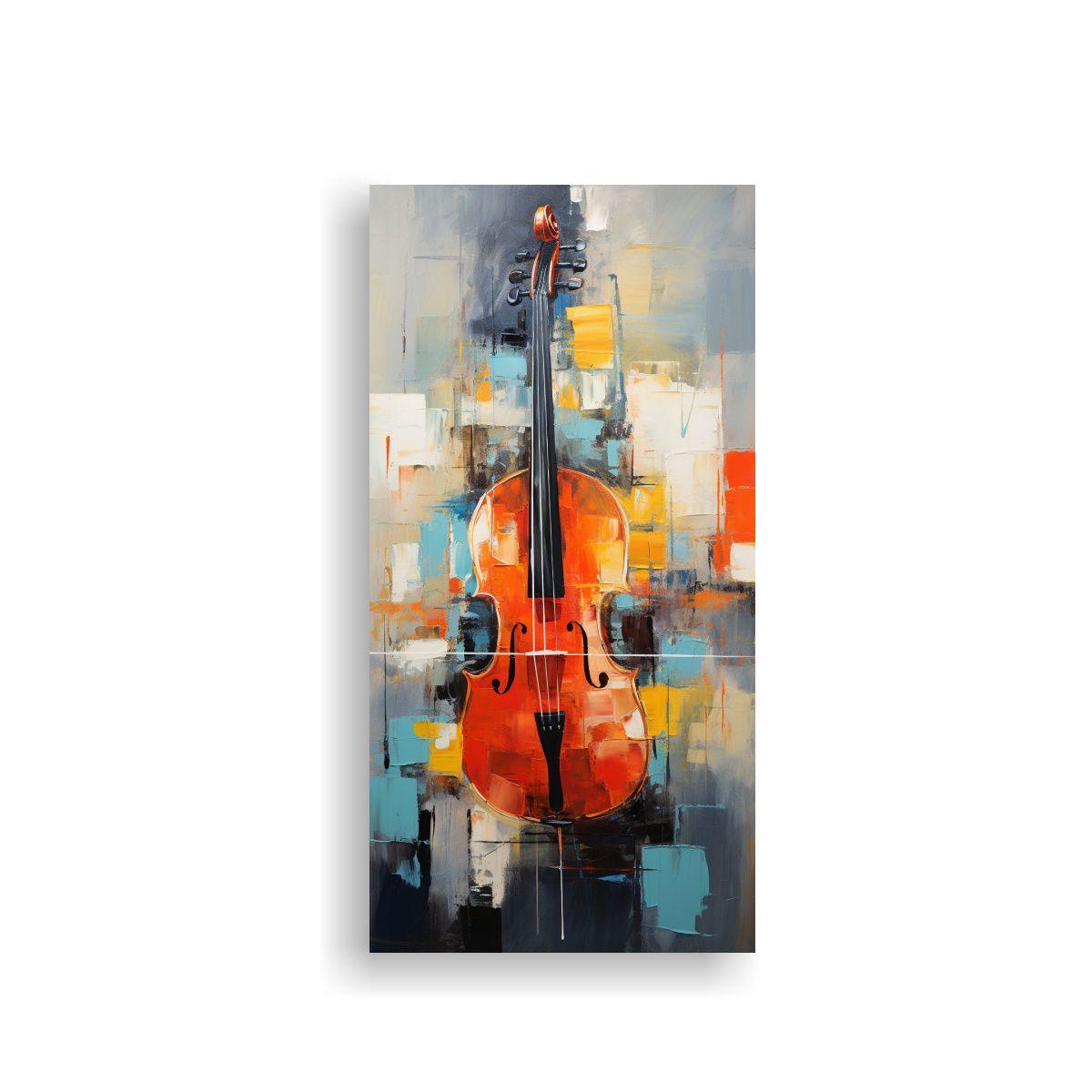 Cuadro Colores Armonía Melodías Decoración 80x160cm-0