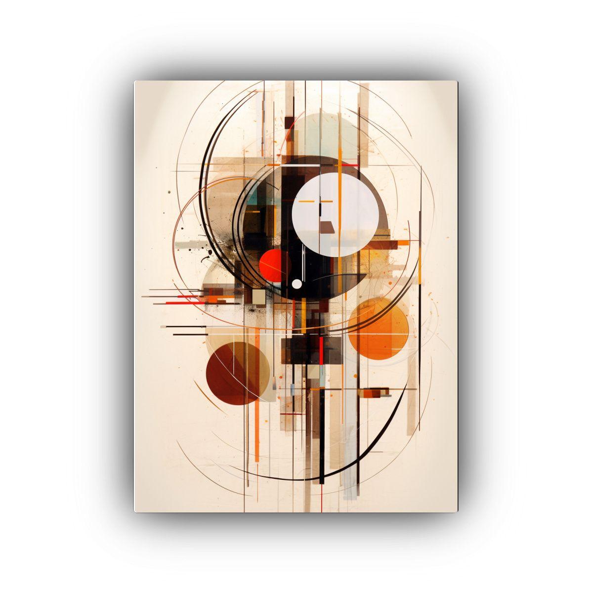 Pinturas Contemporáneas De Diseño Moderno Con Composición 40x60cm-0
