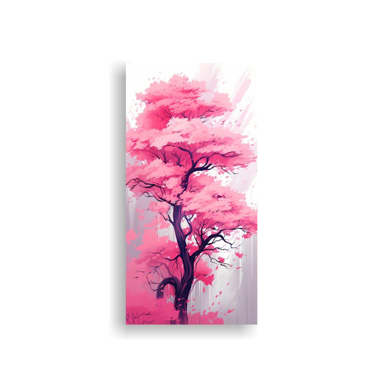 Pinturas Decorativas De árboles De Arce En Tonos 40x80 Cm-0