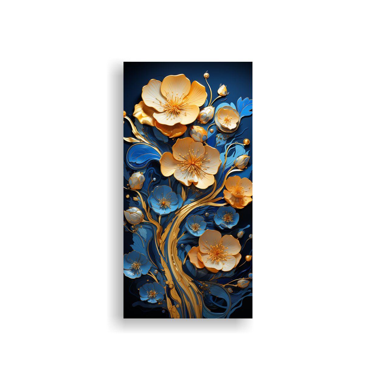 Cuadro De Dibujo Adorno Un árbol De álamo En Col 80x160cm-0