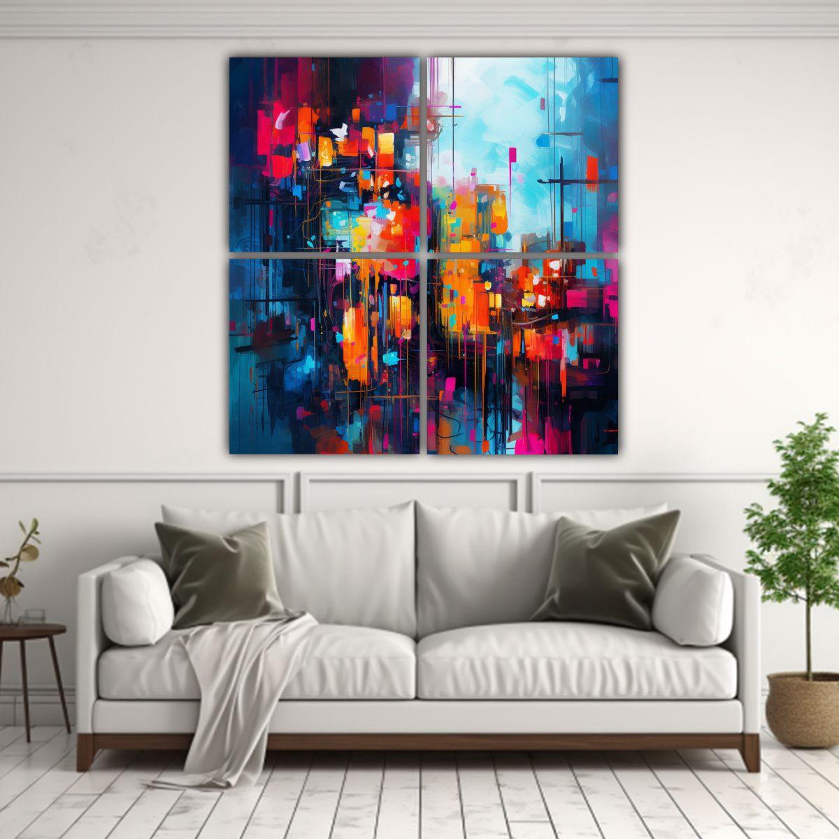 Pinturas Decorativas De Alta Calidad De Arte 200x200 Cm-2