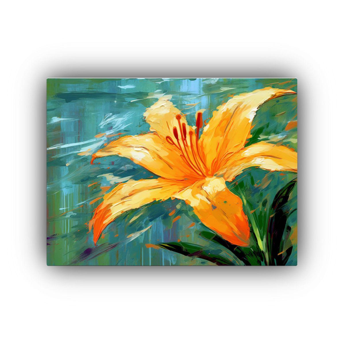 Pintura En Lienzo De Movimiento Elegante De Una Representaci 90x60cm-0