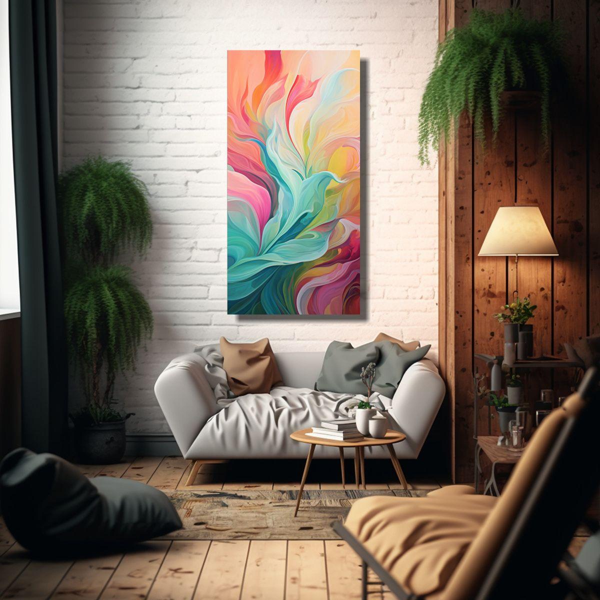 Pinturas Decorativas De Patrones Abstractos 70x140cm-2