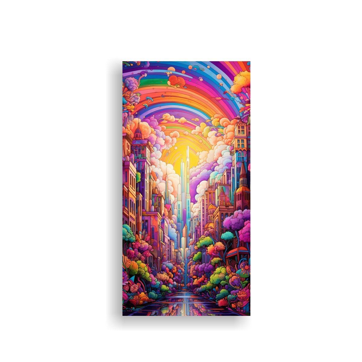 Pintura Decorativa Vintage Que Abraza Audazmente 30x60cm-0