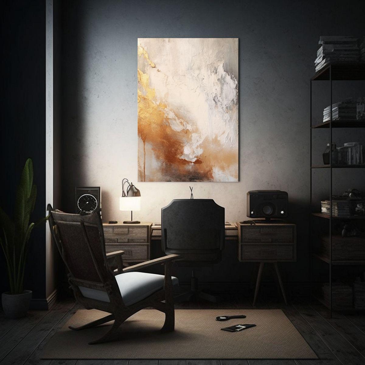 Tela En Bastidor Cuadro Protagonismo Fondo 60x90cm-2