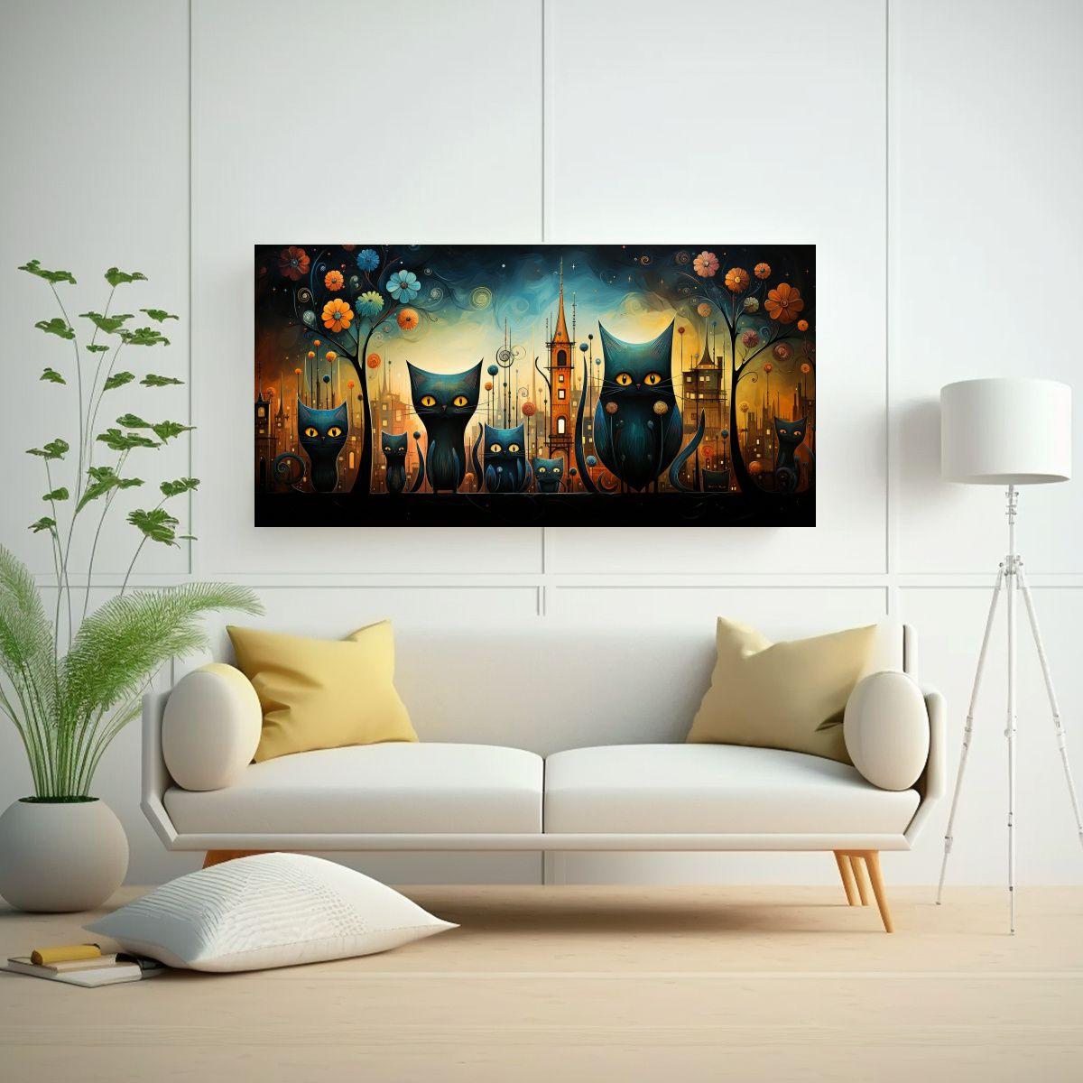 Pinturas Decorativas De Estilo Surrealista 120x60cm-2