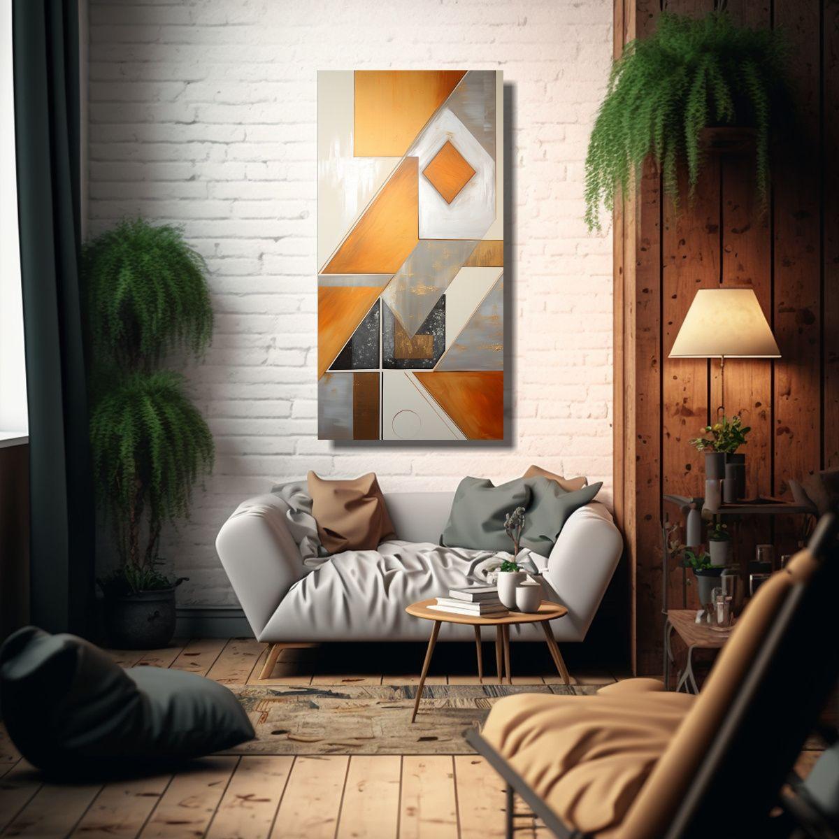 Lienzo De Tela Estilo Vintage Clásico, 30x60cm-2