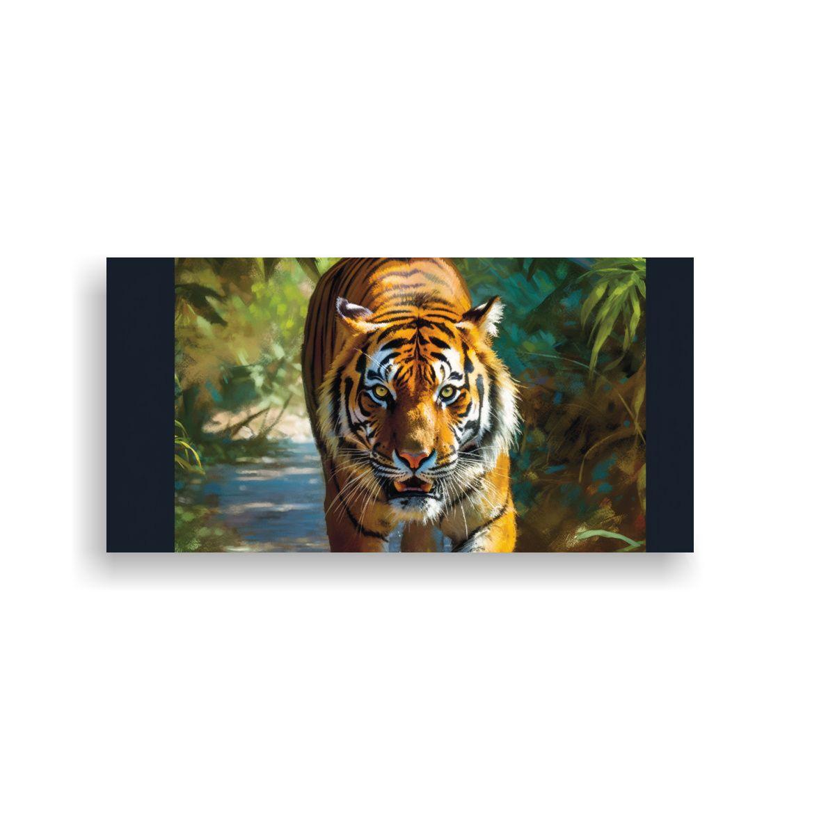 Cuadro De Naturaleza Viva En Acuarela: Confianza 120x60cm-0