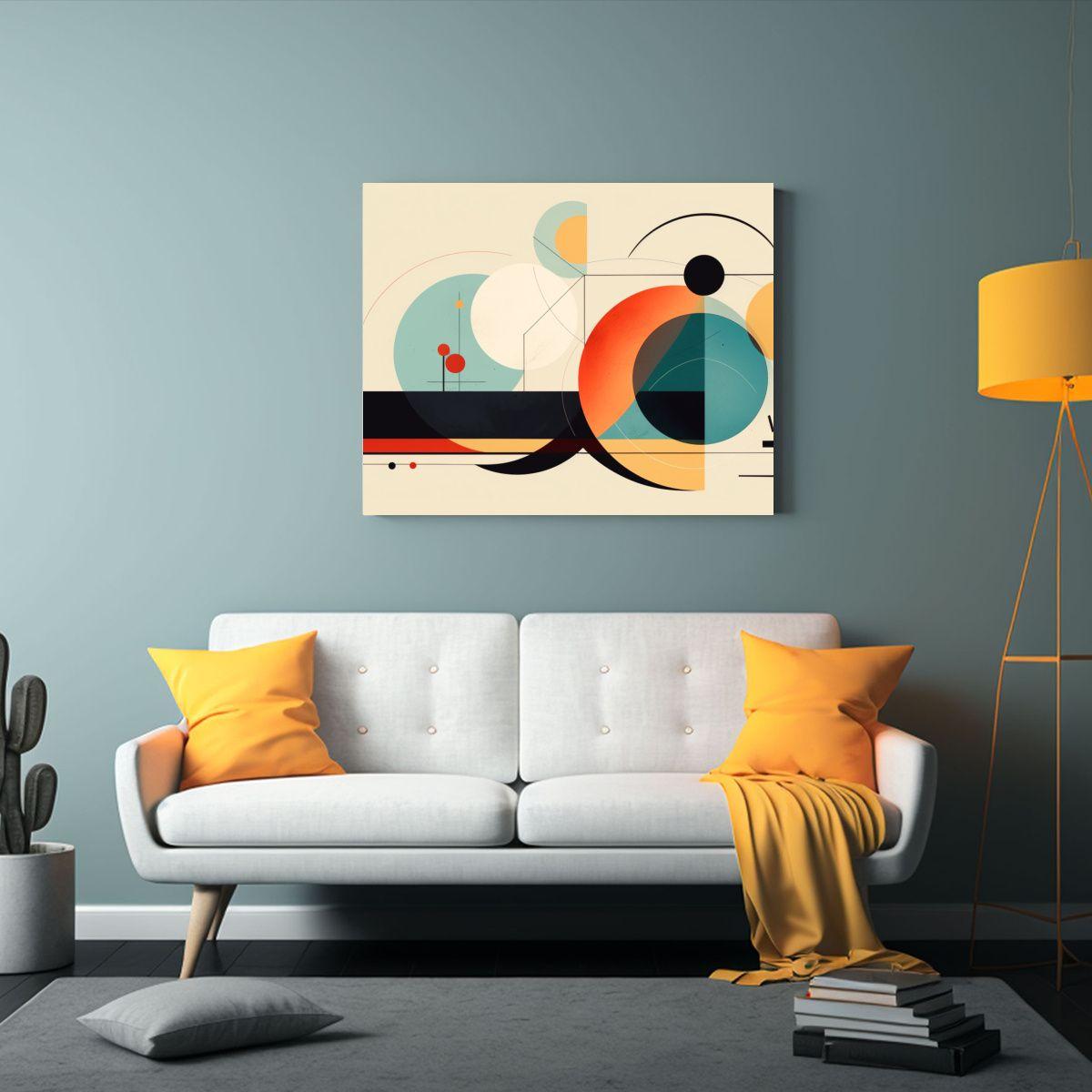 Podcasts Sobre Arte Abstracto Minimalista 30x20cm-2