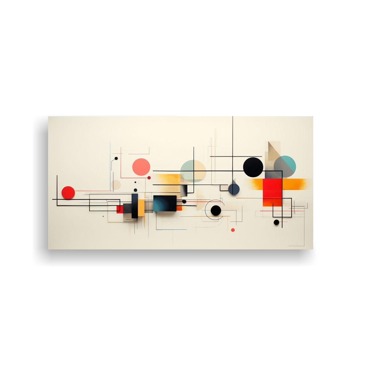 Cuadros Abstractos Minimalistas Para Decoración 40x20cm-0