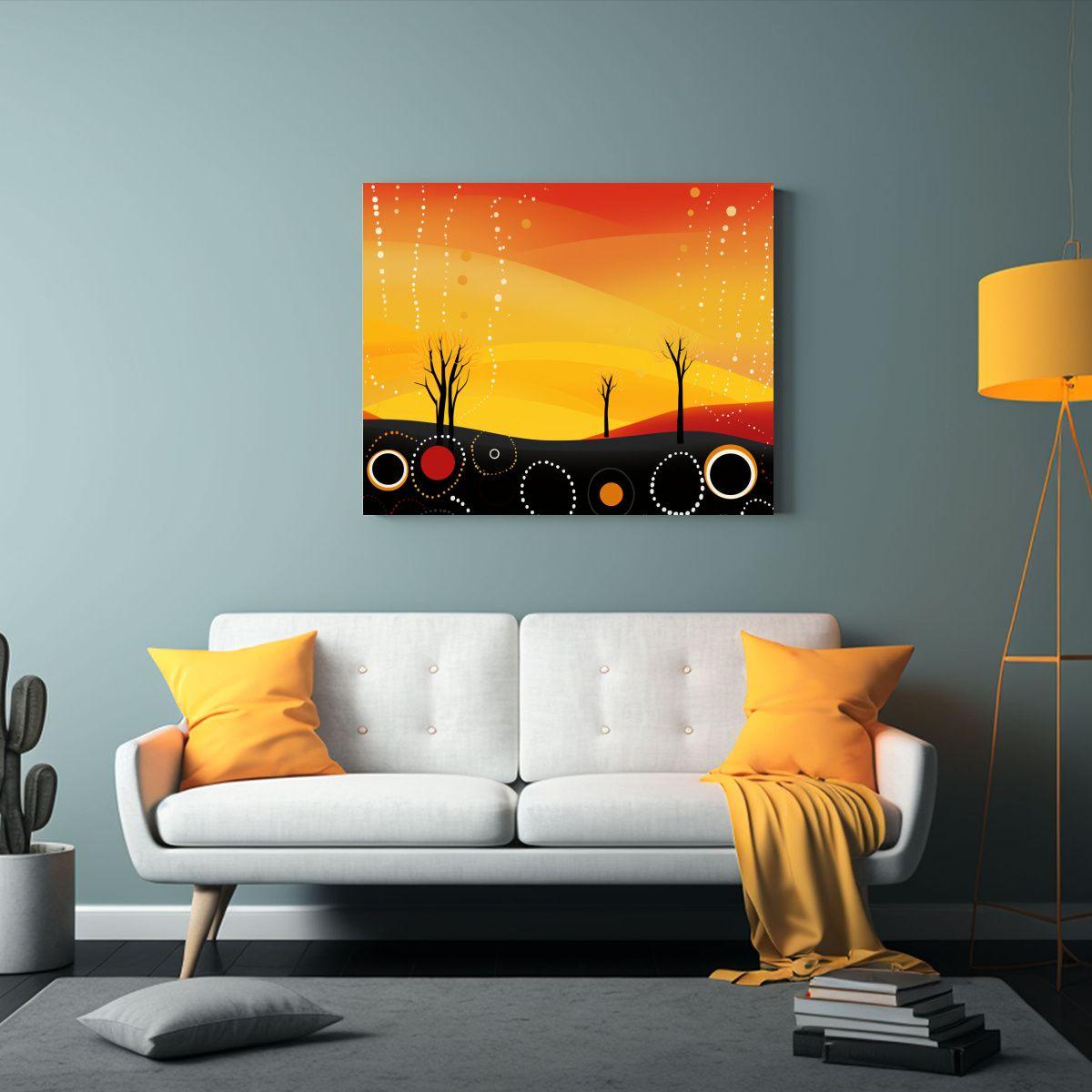 Pinturas Decorativas Con Clipart Simple De La Canción Del D 65x50cm-2
