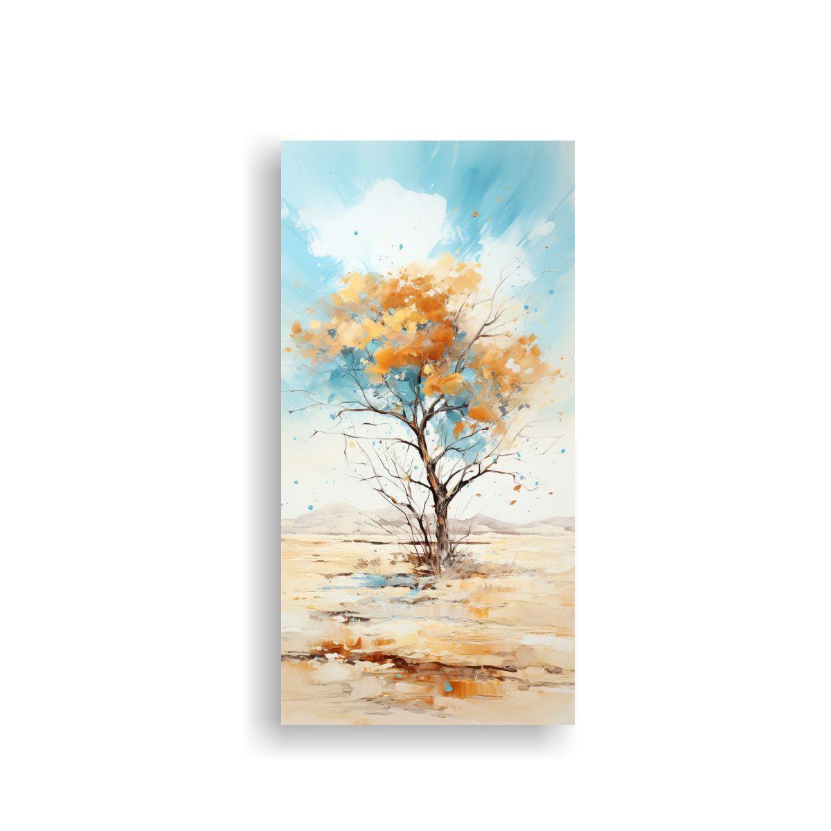 Pintura Decorativa De Arte Fino Savanna And Desert 70x140cm-0