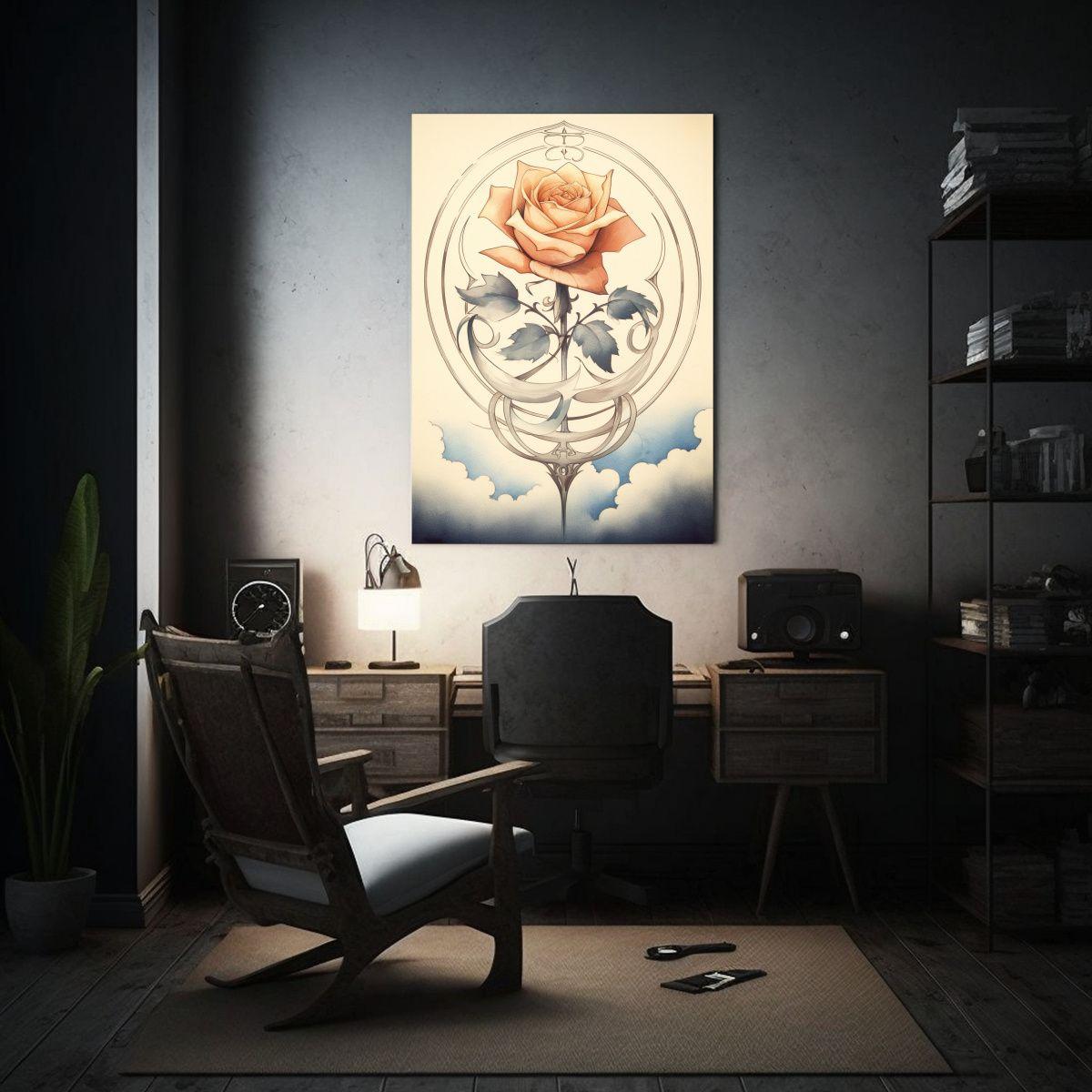 Pinturas Inspiradoras Para Decorar Habitación: 20x30cm-2