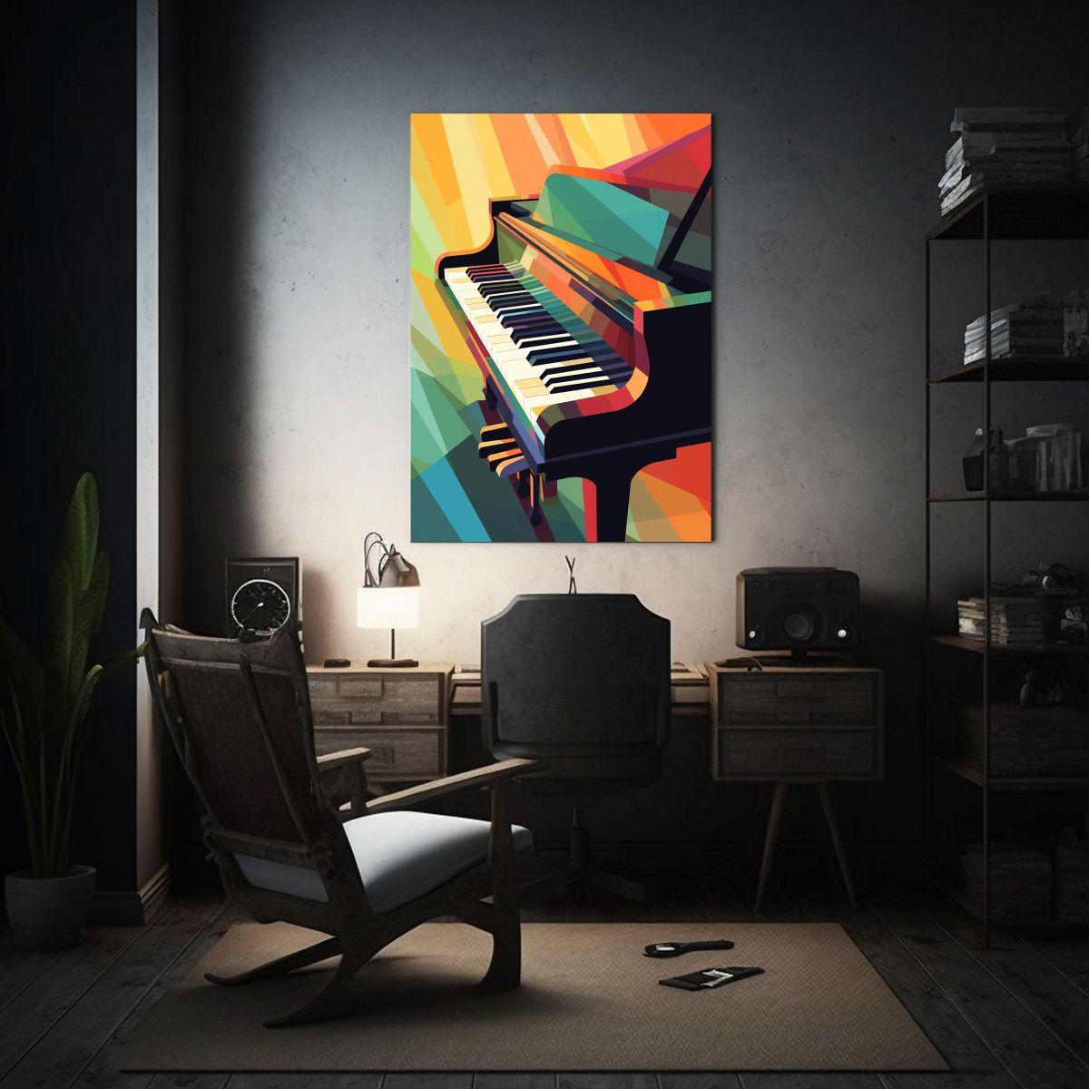 Cuadro De Decoración De Arte Con Imagen 50x65cm-2