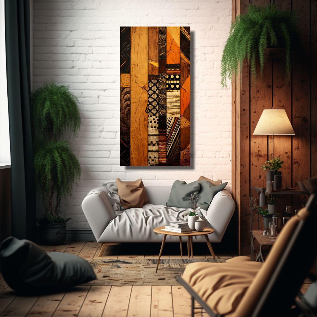 Cuadros Decorativos De Arte Moderno Estético: 60x120cm-2