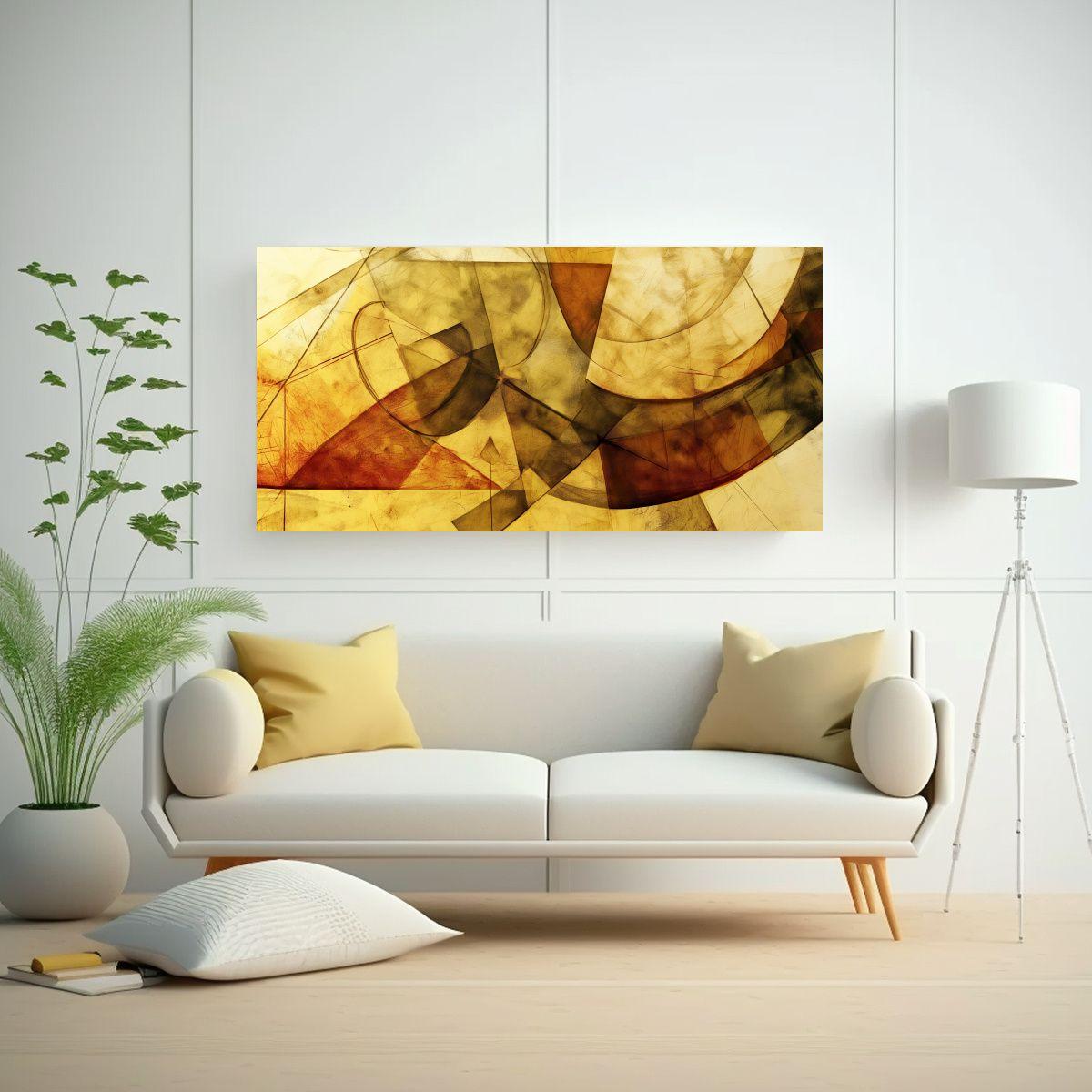Pinturas Decorativas De Composiciones Artísticas 140x70cm-2