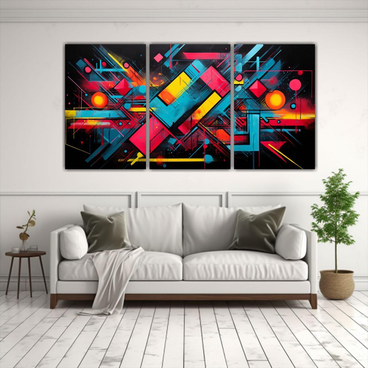 Telas Bastidor Luminosas Con Diseños 90x45 Cm-2