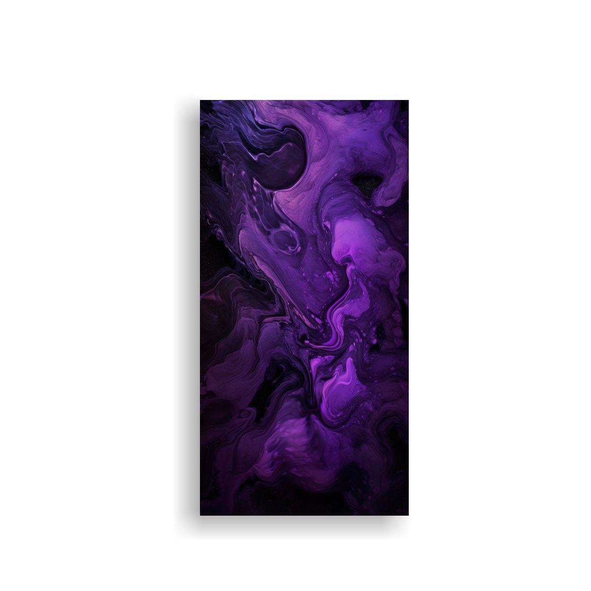 Lienzo De Tela Con Patrón Intenso Y Obra Maestra 40x80cm-0