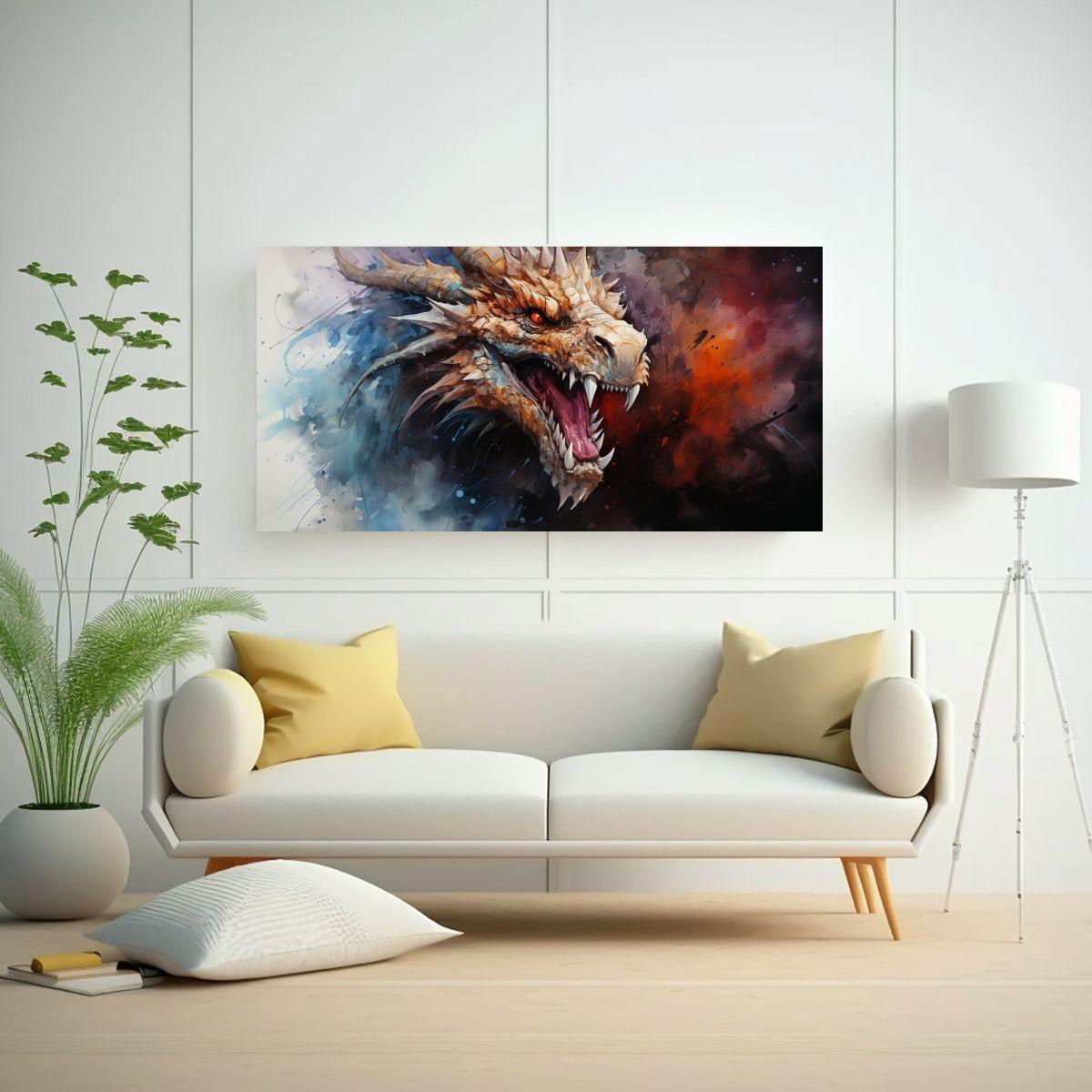 Cuadro De Pared: Elegante Expresión De Arte En Ac 80x40cm-2