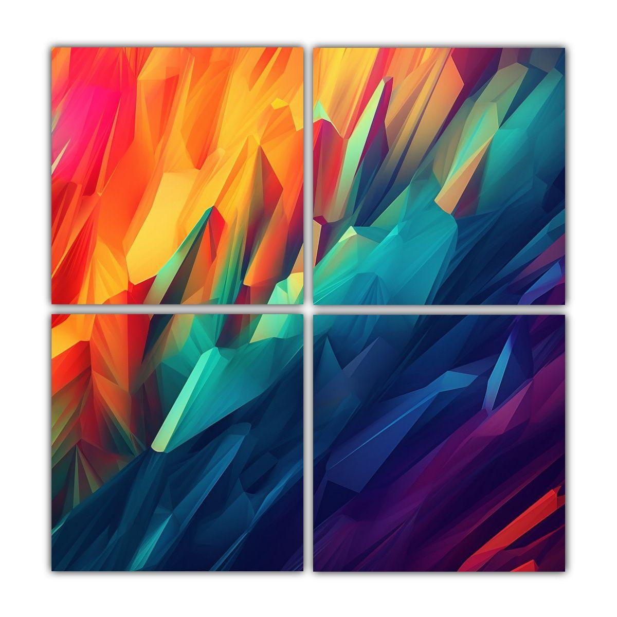 Pinturas Decorativas Inspiradas En El Arte 100x100 Cm-0