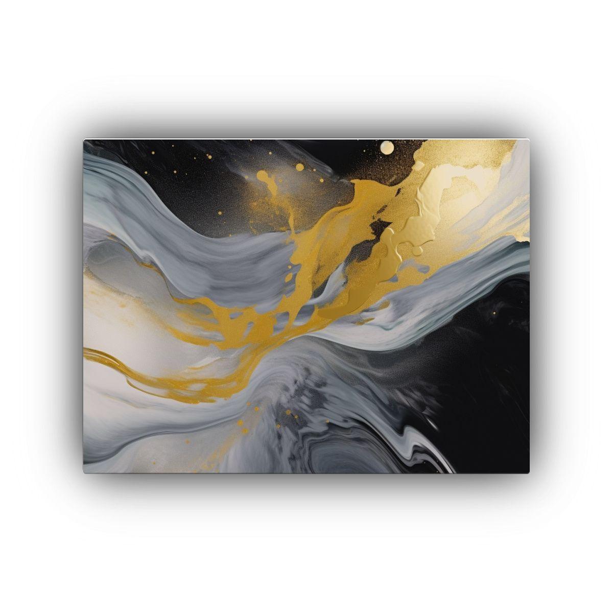 Cuadro Decorativo: Textura Suave De Tinta En 30x20cm-0