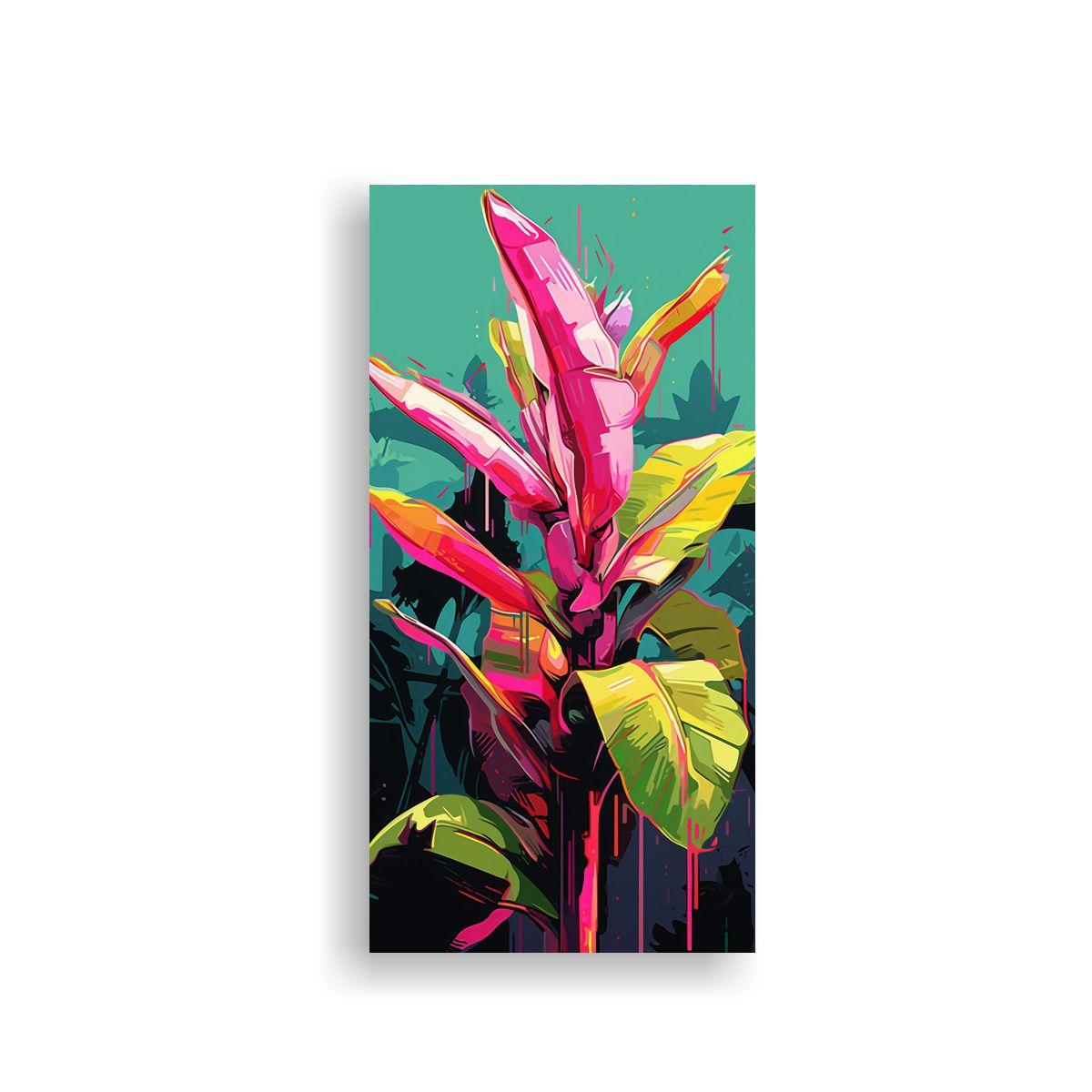 Cuadro Alta Resolución: Composición De Colores 20x40cm-0