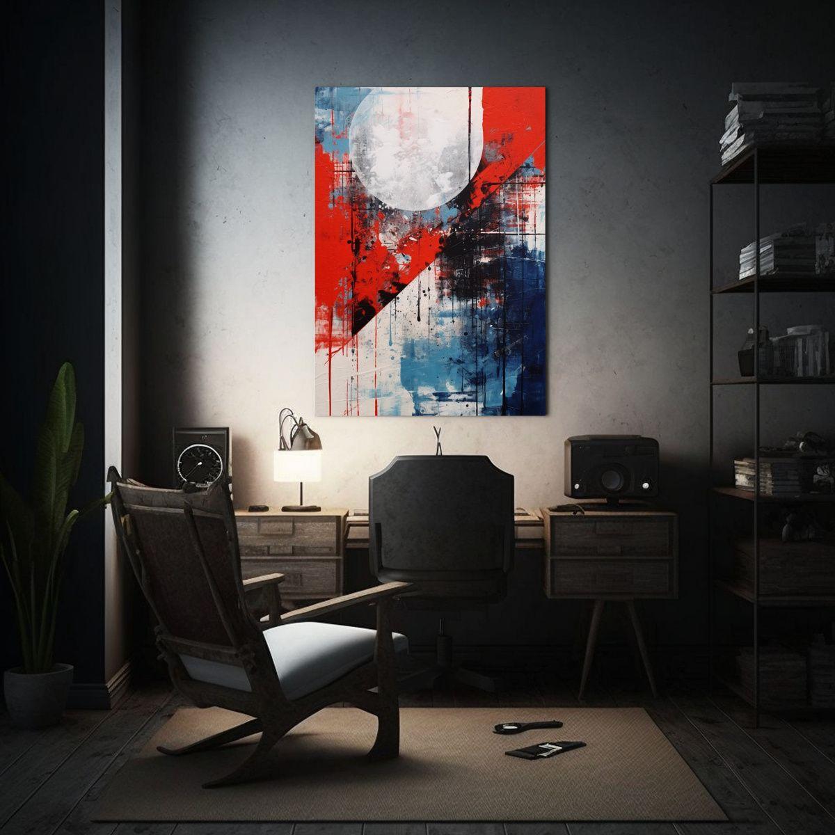 Pintura Lienzo Tela Moderna Estética Poética Y 30x45cm-2
