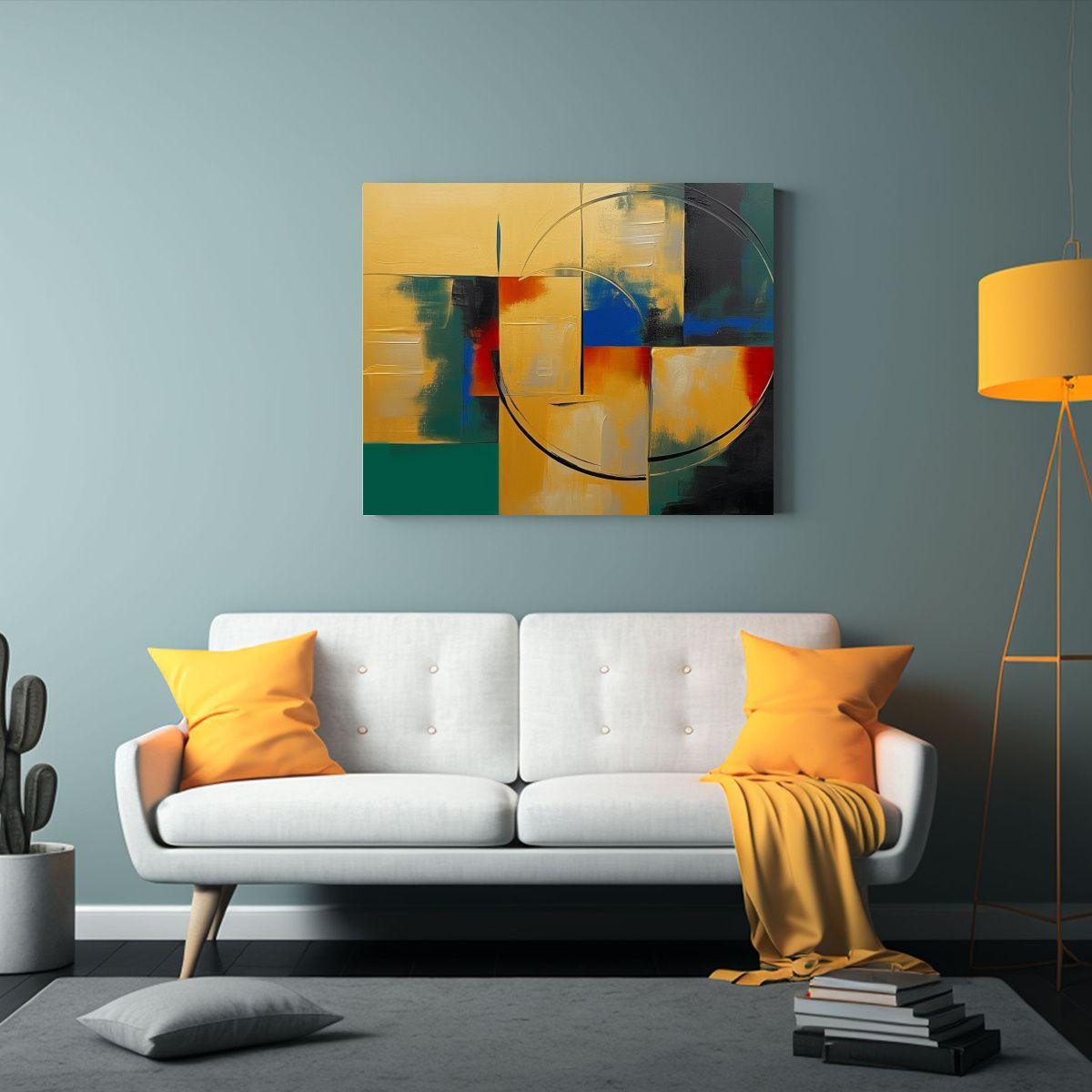 Cuadros Decorativos De Acuarela Con Protagonismo 65x50 Cm-2