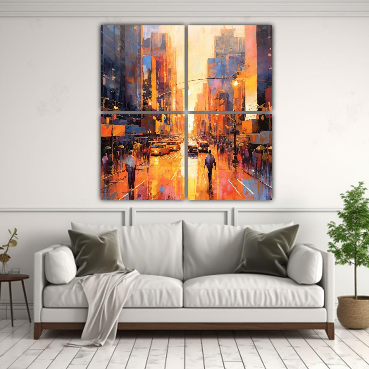 Pinturas Decorativas Con Detalles Intrincados 200x200 Cm-2
