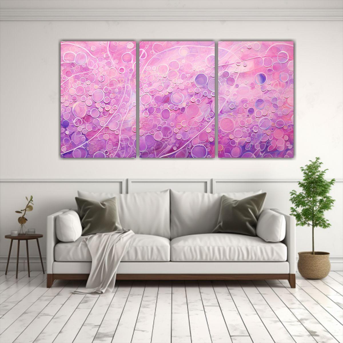 Pinturas Decorativas De Tres Artes De Pared 180x90 Cm-2