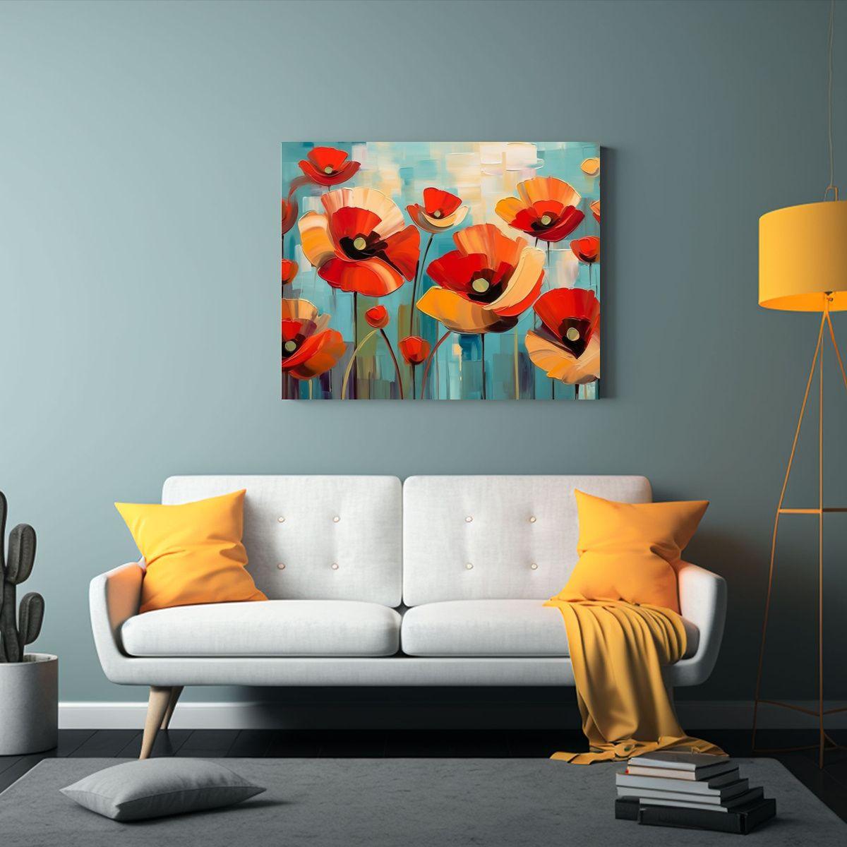 1 Pieza Fotografía Refinado Con Colores Claros Y Un Arte De 65x50cm-2