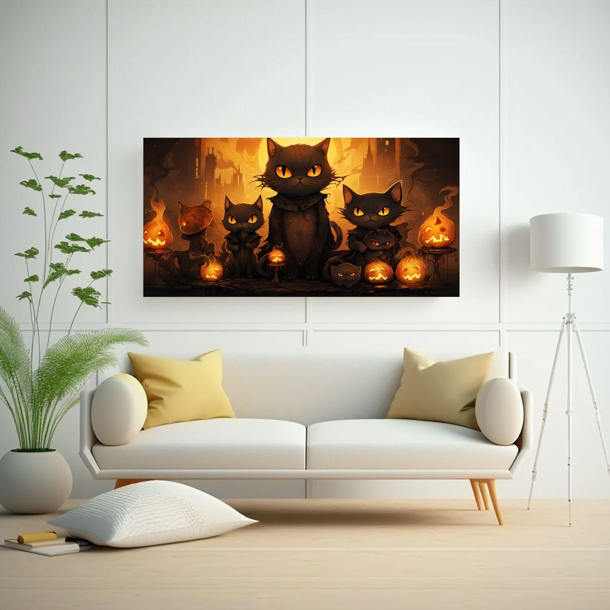 Cuadro Decorativo: Cuadro Artística Con Muchos 40x20cm-2