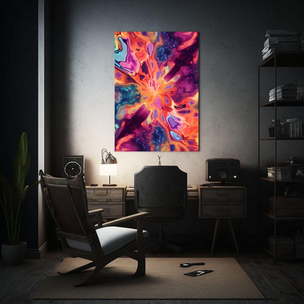 Lienzo Temático De Tela Con Diseño Creativo De Ataduras De 60x90cm-2
