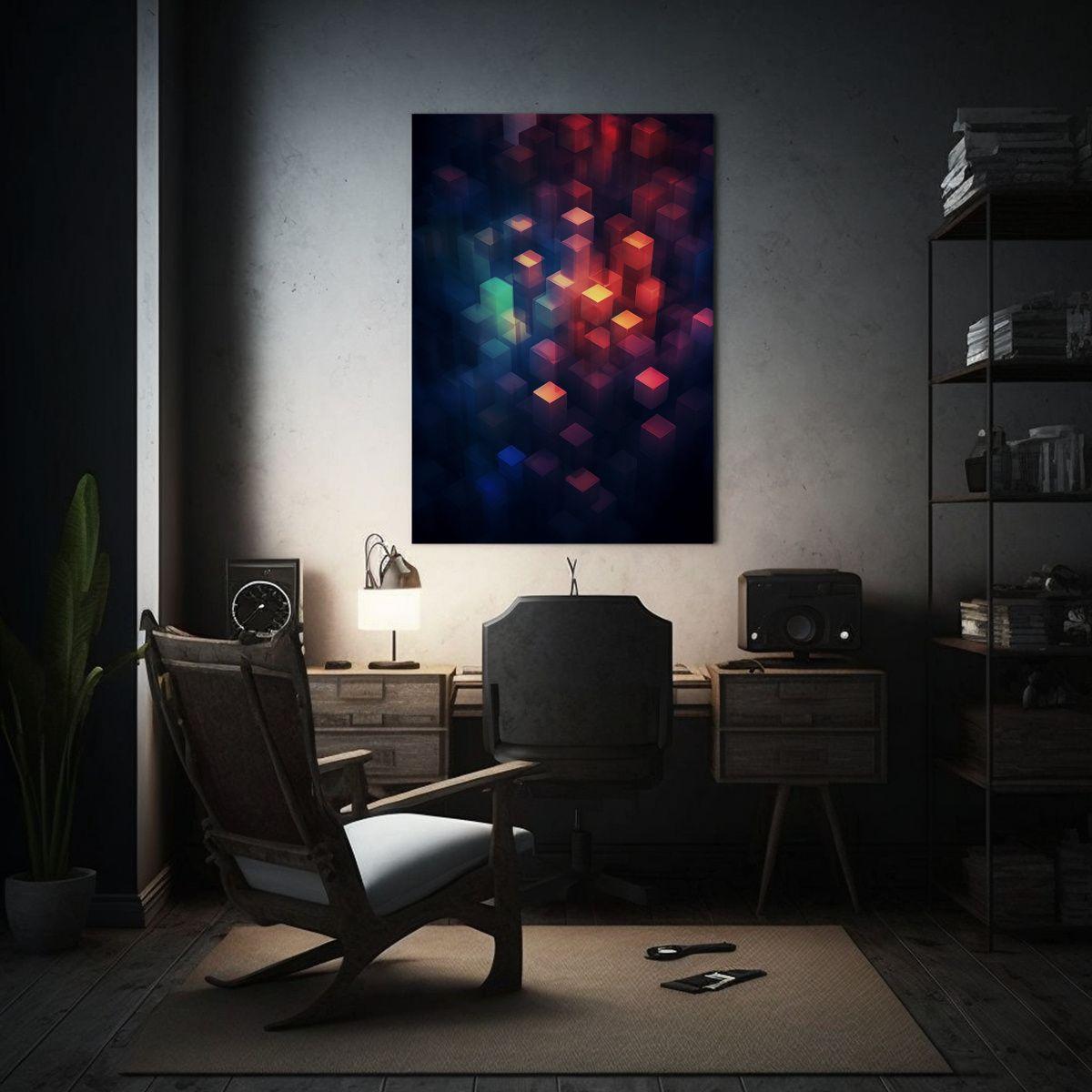 Lienzo Fotografía Abstracta Cuadros Decorativos 40x50cm-2