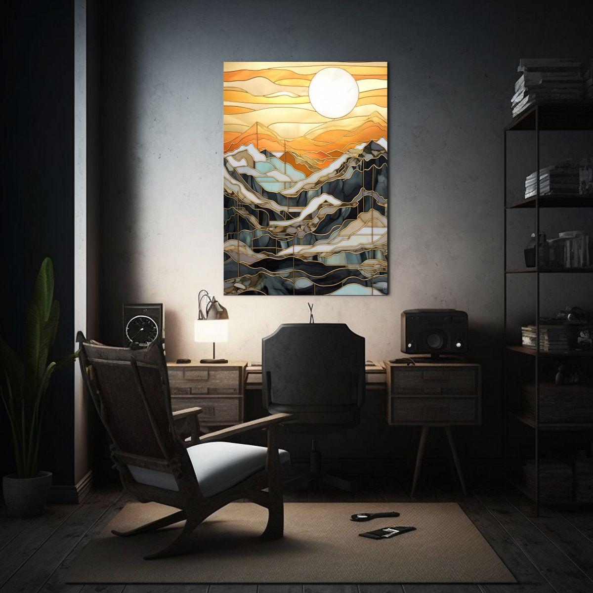 Pinturas Decorativas En Arte De Cuadro A Todo Color Con Cont 40x60cm-2