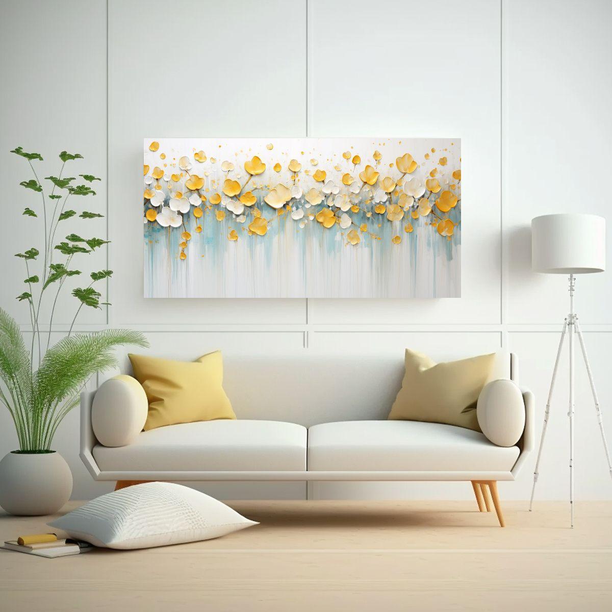 Cuadro Equilibrio Acrílico En Bastidor Con 80x40cm-2