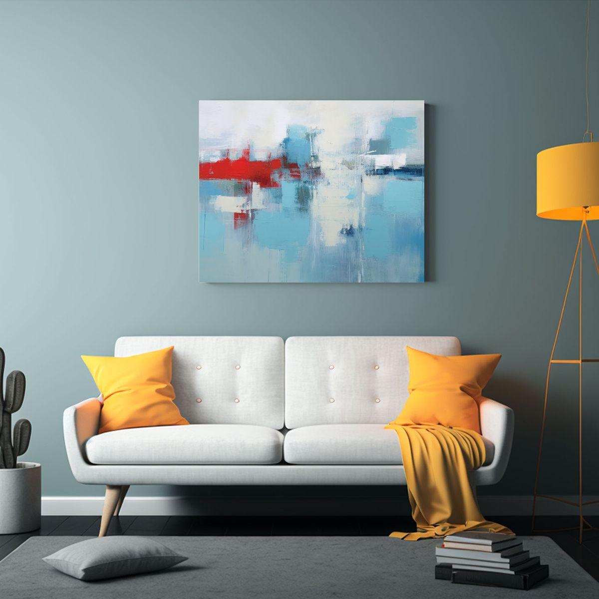Pinturas Decorativas De Expresionismo Abstracto Contemporán 40x30cm-2