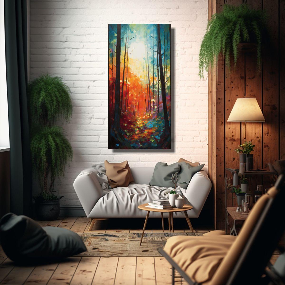 Pinturas Decorativas Encantadoras De Líneas 40x80cm-2